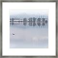 Still Water Lake, Cumbria Framed Print
