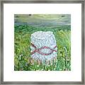 Stone And Rope Framed Print