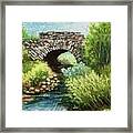 Stone Bridge Framed Print