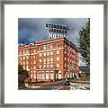 Stonewall Jackson Hotel - Staunton Virginia Framed Print