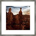 Storm Approach - Bryce Framed Print