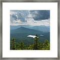 Storm Clouds - White Mountains New Hampshire Framed Print
