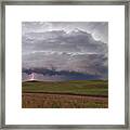 Storm Near Mullen, Nebraska 6/25/20 Framed Print