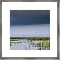 Storm On Lake Okeechobee Framed Print