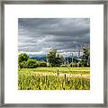 Storms Coming Framed Print