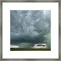 Stormy Supercell Framed Print
