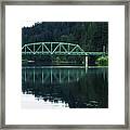 Stossel Bridge Framed Print