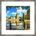 Strasbourg, Les Ponts Couverts Framed Print