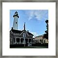 St.simons Lighthouse Framed Print