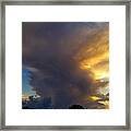 Stunning Sunmer Thunderstorm Framed Print