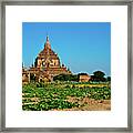 Sulamani Temple, Bagan. Myanmar Framed Print