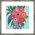 Summer Bouquet Product Decal Framed Print