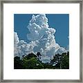 Summer Clouds Framed Print