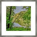 Summer Reflections Of Radnor Lake Framed Print