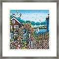 Summer Rose Harbor Framed Print