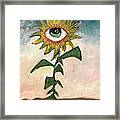 Sunflower Dance Framed Print