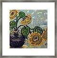 Sunflowers Framed Print