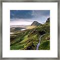 Sunlight On The Quiraing Ii Framed Print