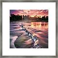 Sunrise At Fitzroy Provincial Park Framed Print