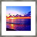Sunrise Beach 125 Framed Print