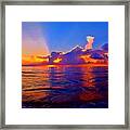 Sunrise Beach 15 Framed Print
