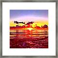 Sunrise Beach 25 Framed Print