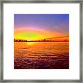 Sunrise Beach 450 Framed Print