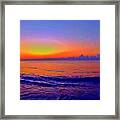Sunrise Beach 51 Framed Print