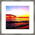 Sunrise Beach 719 Framed Print