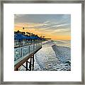 Sunrise Dining Framed Print