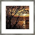 Sunrise Over Llandudno Pier Framed Print