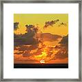 Sunset 5 Framed Print