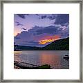 Sunset At Tubby Hall Framed Print