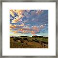 Sunset, Colorado Framed Print