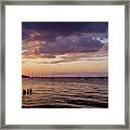 Sunset - Keyport, Nj Framed Print