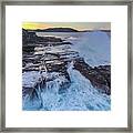 Sunset Near Palm Beach No 5 Framed Print