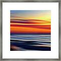 Sunset Smooth Framed Print