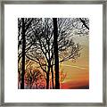 Sunset Symphony Framed Print