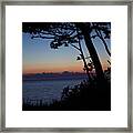 Sunset View Framed Print