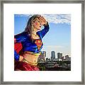 Supergirl #2 Framed Print