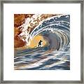 Surf Framed Print
