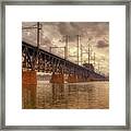 Susquehanna Railroad Bridge Framed Print