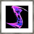 Swan Abstract Framed Print