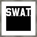 Swat Team Framed Print