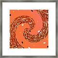 Swirl Abstract Framed Print