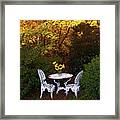 Table For Two Framed Print