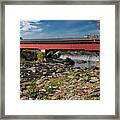 Taftsville Covered Bridge Framed Print