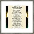 Take Your Power Back Today Poem Framed Print