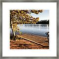 Taking A Break Framed Print