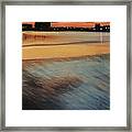 Tampa Bay Seascape- Texture 2 Framed Print